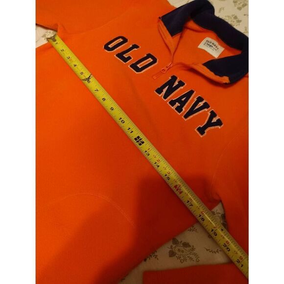 "Old Navy" Pullover Velour Sweatshirt - Size: Large 10/12 (0619) - Picture 4 of 9